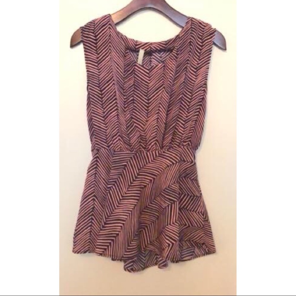 Peplum style top